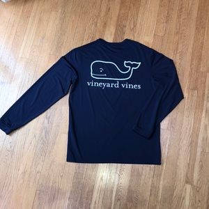 Vineyard Vines Long Sleeve Dri-Fit Tee
